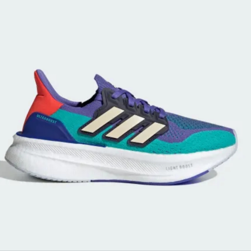 adidas Kids Ultraboost 5 J IH7595 Cobalt Blue/Sand/Red Size 7Y